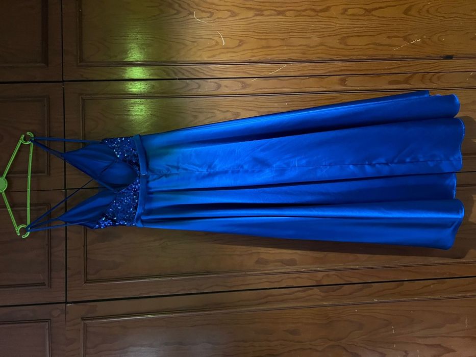 Vestido Cerimónia Azul