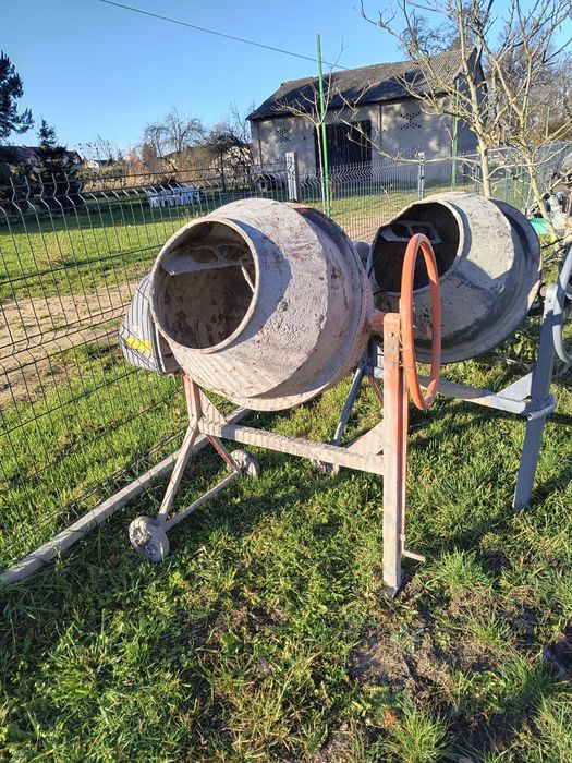 Betoniarka 110l 230V mieszalnik spomasz cementu betonu agro wikt