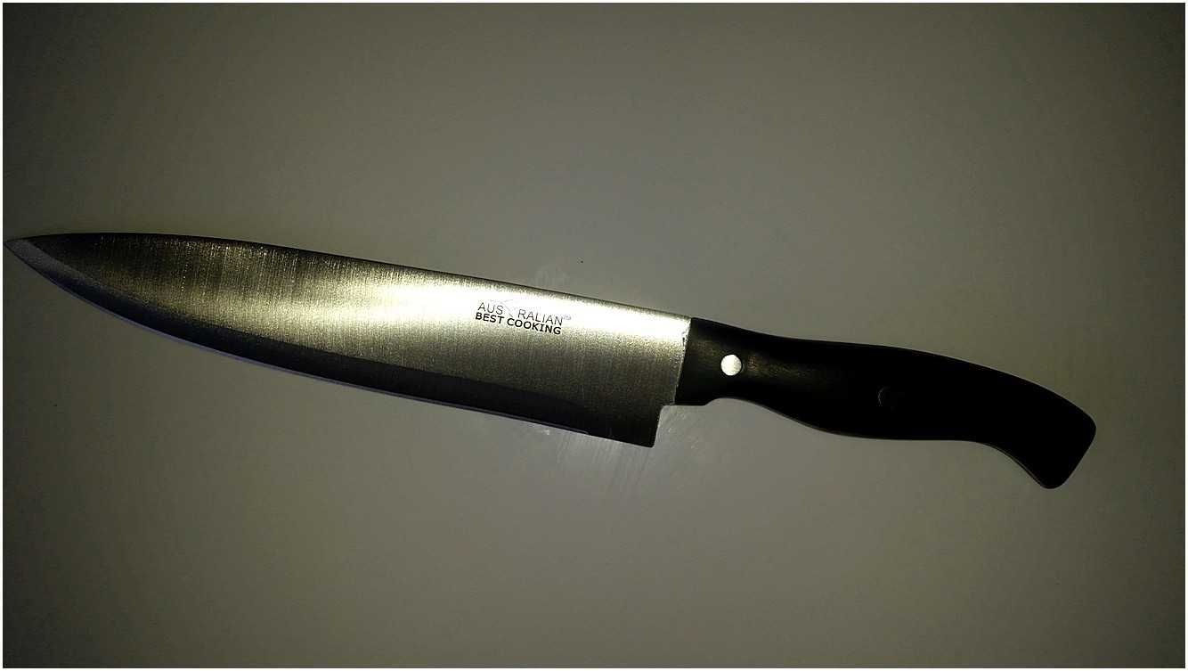 NOWY Stalowy NÓŻ Szefa Kuchni Do Mięsa 23 CM STAL Nierdzewna X30Cr13