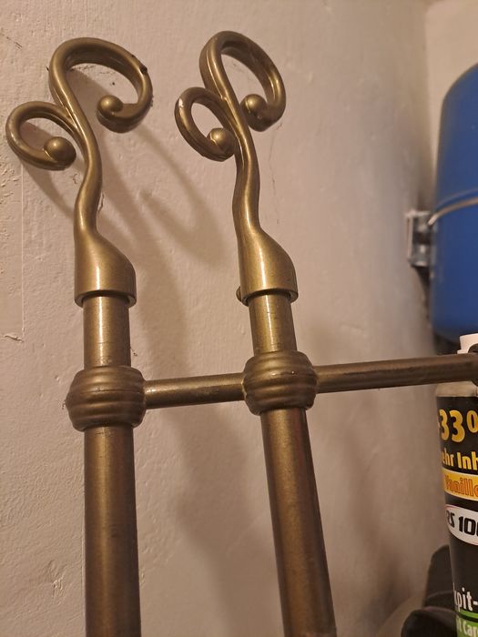 Karnisz metalowy podwójny