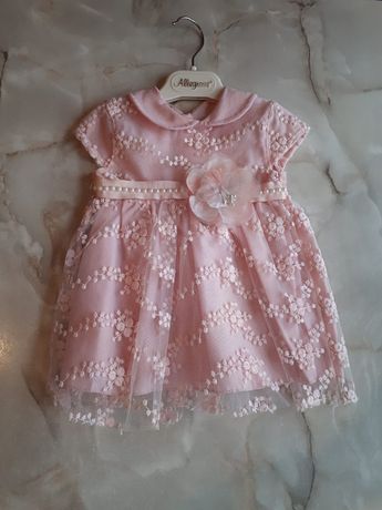 Детское платье 6-12 месяцев