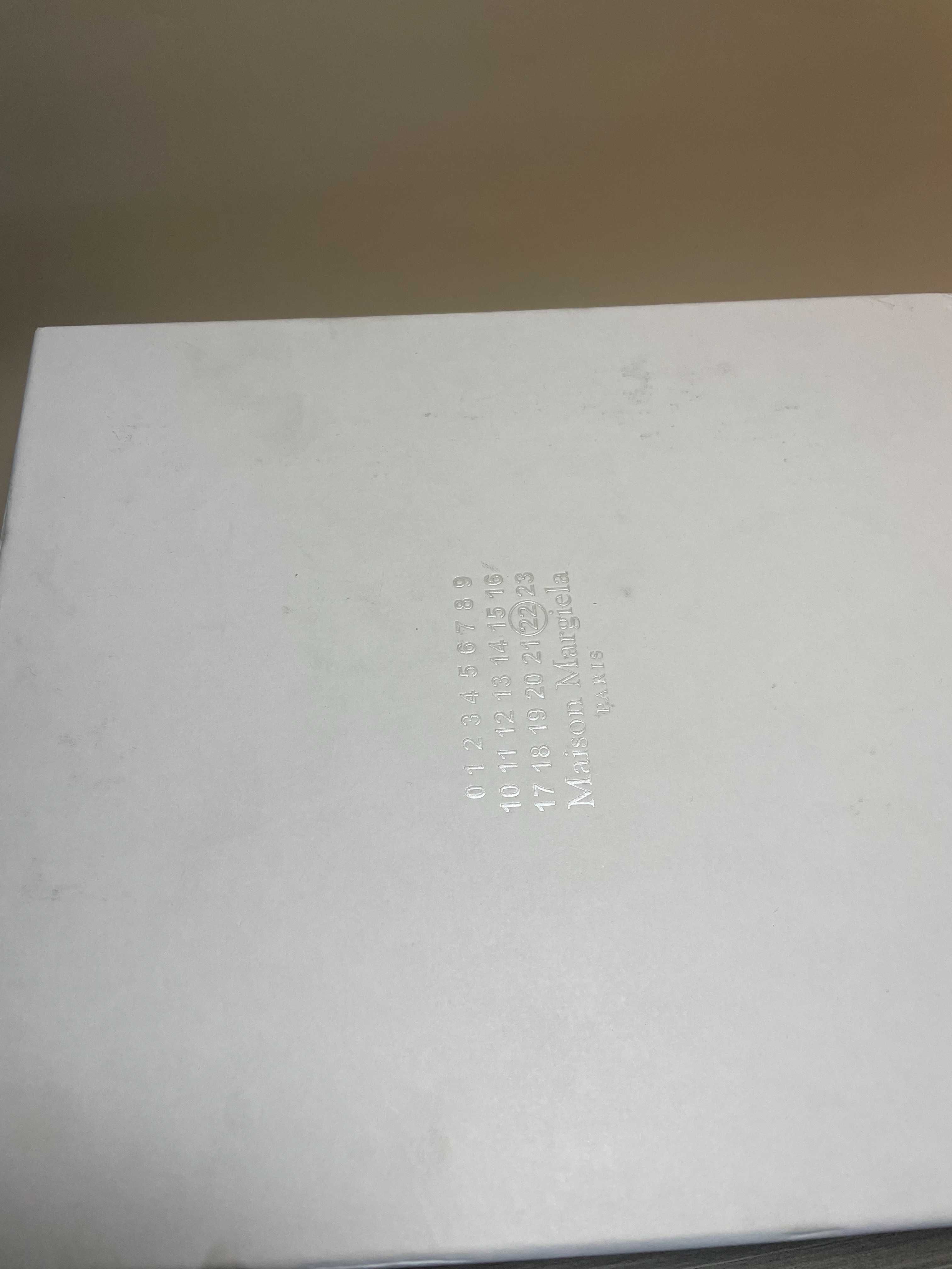 Margiela fashion nowe buty z rozciętym noskiem na wysokim obcasie 38