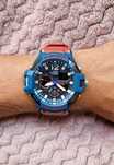 G-Shock Casio GA-1000 Twin Sensor – Blue/Red – WR 20BAR