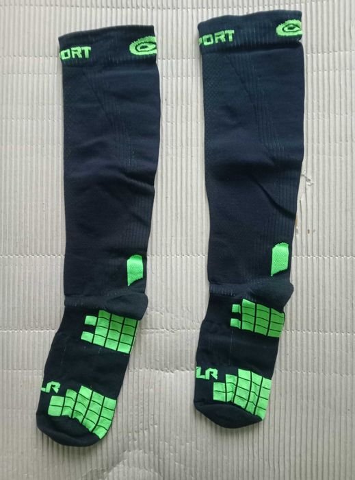 Meia para corrida ou ciclismo