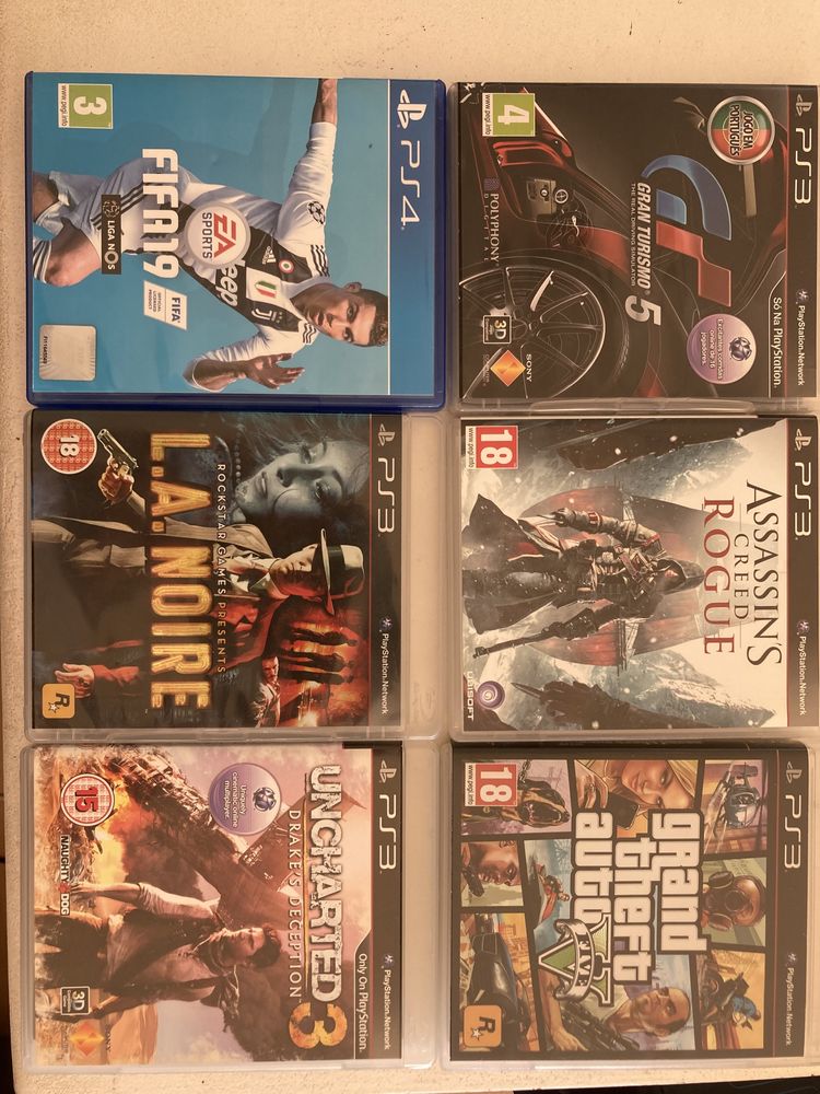 Jogos variados PS3/PS4