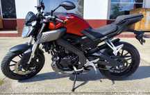 Wypożyczalnia wynajem motocykli Yamata MT125 (2015) 125ccm, na kat.B
