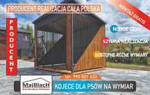 Kojec dla Psa - Szybka Realizacja - Cała Polska  - Maj-Blach