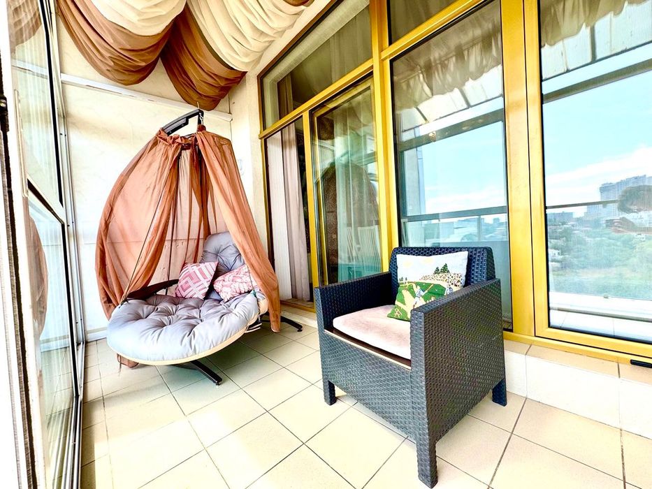 Аркадийский дворец 2 комн.  Панорамный вид моря  огромная Терраса