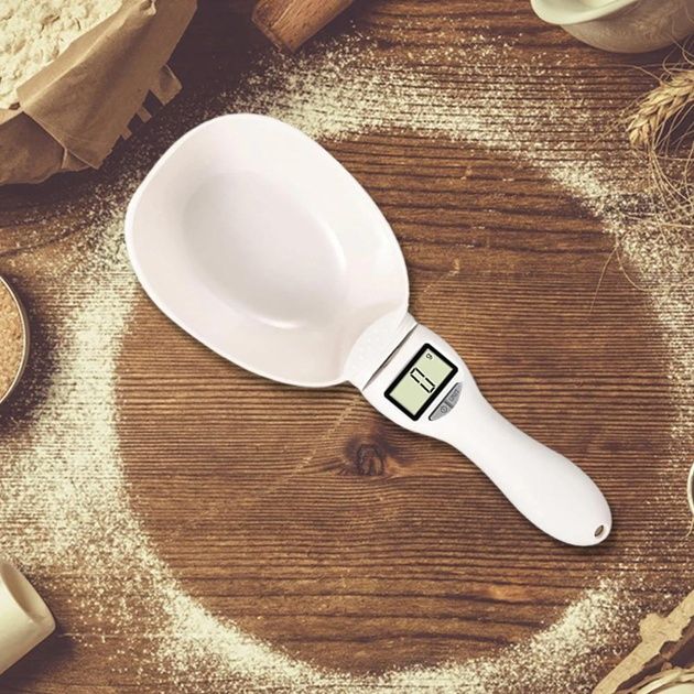 Електронна мірна ложка для зважування Measure Spoon бежева