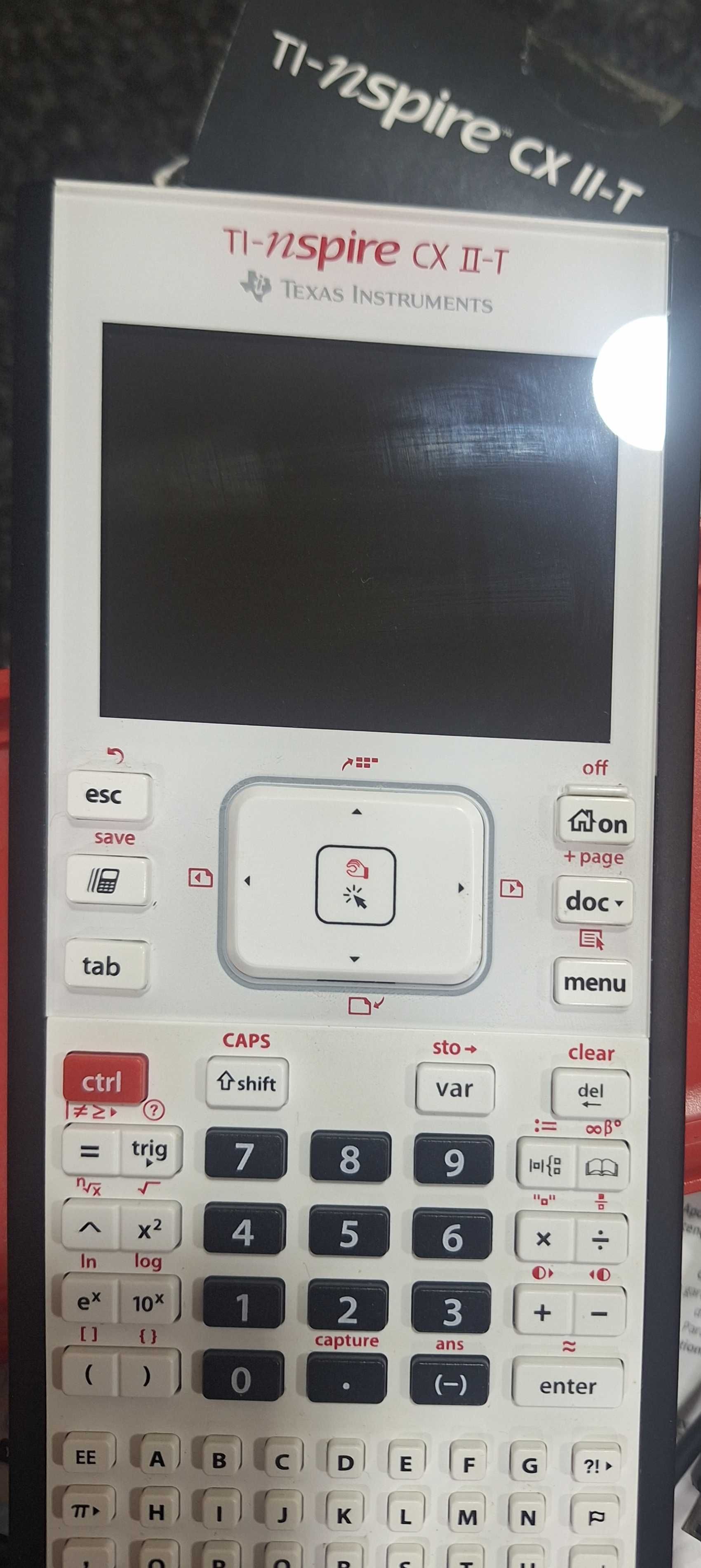 Calculadora gráfica Texas TI-nspire cx II- T