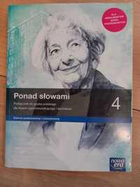 Podrecznik ,,Ponad słowami" 4