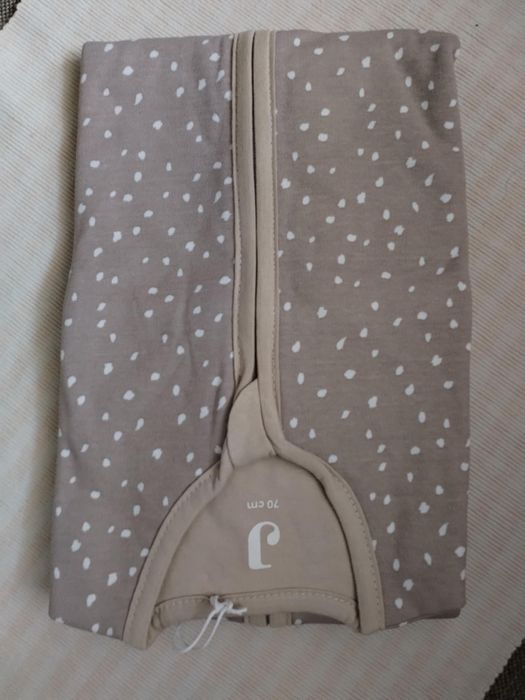 Jollein śpiworek niemowlęcy do 6 m letni beżowy Spickle Nougat 70 cm