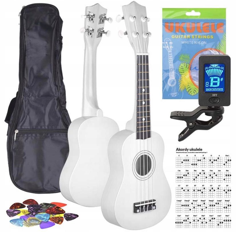 Ukulele drewniane sopranowe *DARMOWA DOSTAWA*