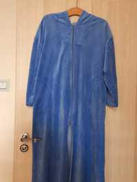 Płaszcz kąpielowy z kapturem/szlafrok rozpinany rozmiar 42-44.