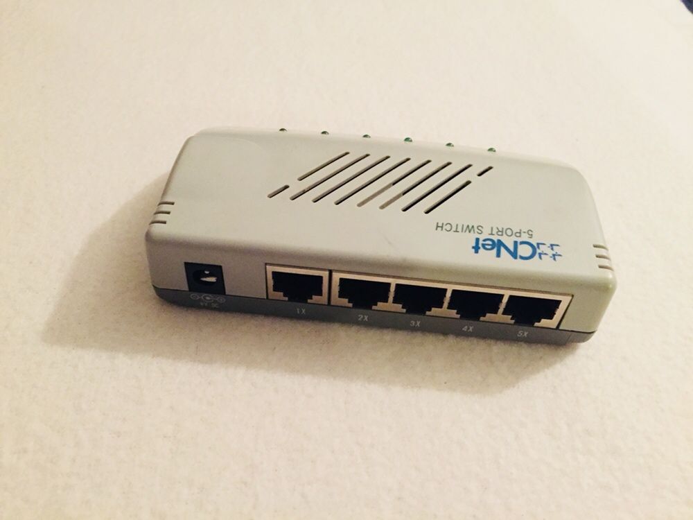 Switch de 5 portas para Network CNet (CNSH-500)