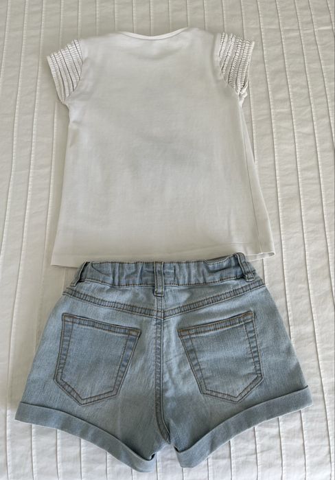 Conjunto de verão mayoral e Benetton em ótimo estado