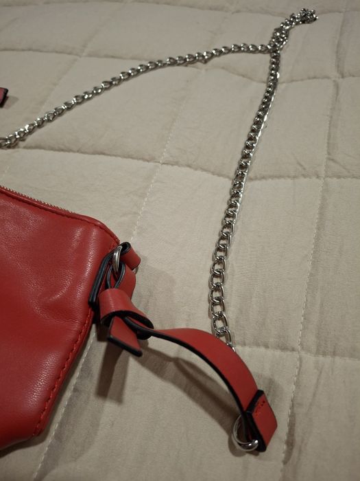 Mala tiracolo vermelha pull &bear