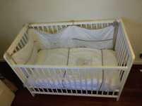 Berço para bebe com colchão