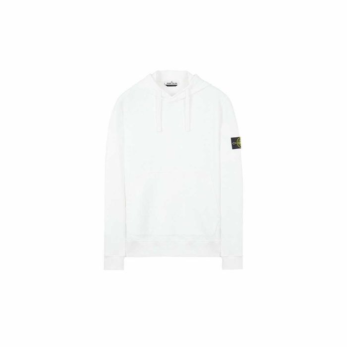 Худі STONE ISLAND 64120 Classic Hooded Sweatshirt White SI0139-WT