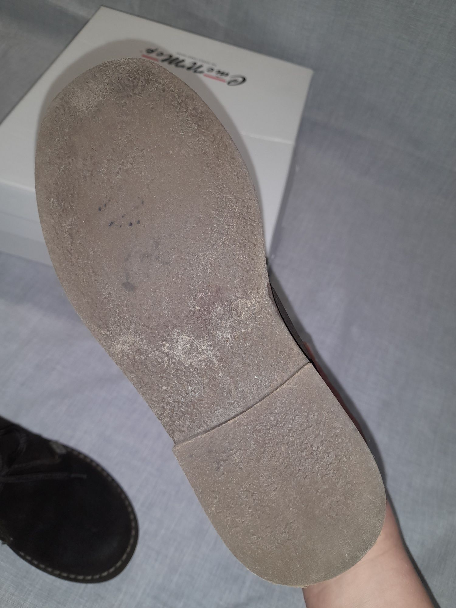 Замшеві чобітки ботинки дезерти натуральна шкіра Melania