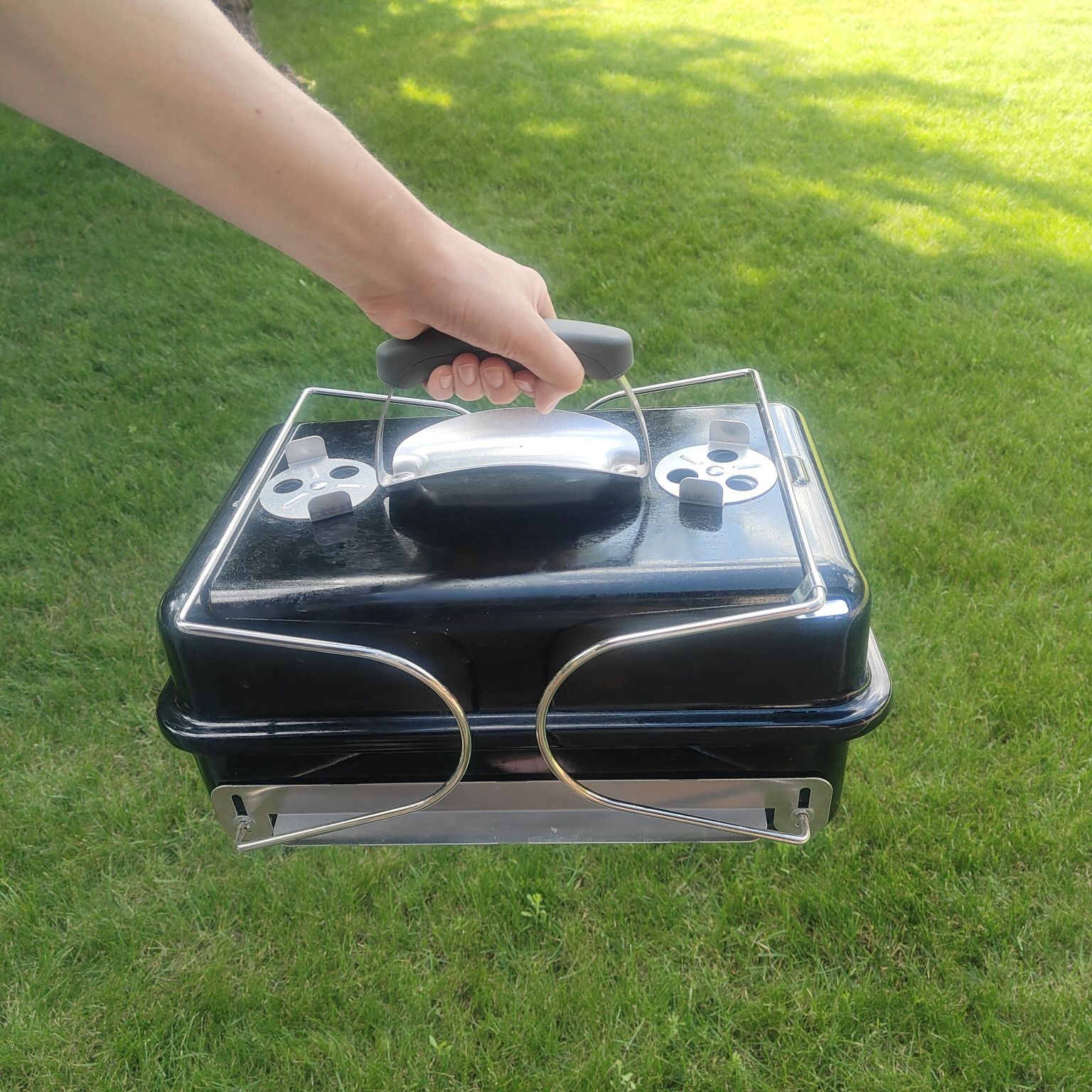 Вугільний гриль Weber Go-Anywhere. Мангал, барбекю.