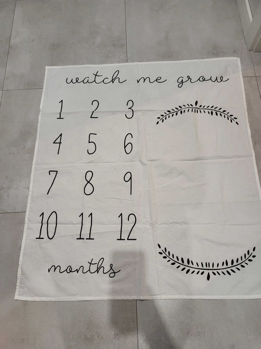 Mata do zdjec tlo 1-12 miesiecy dziecko sesja