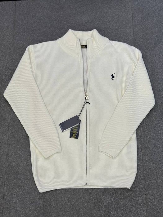свитр кофта Вʼязана Polo Ralph Lauren  зип zip old money