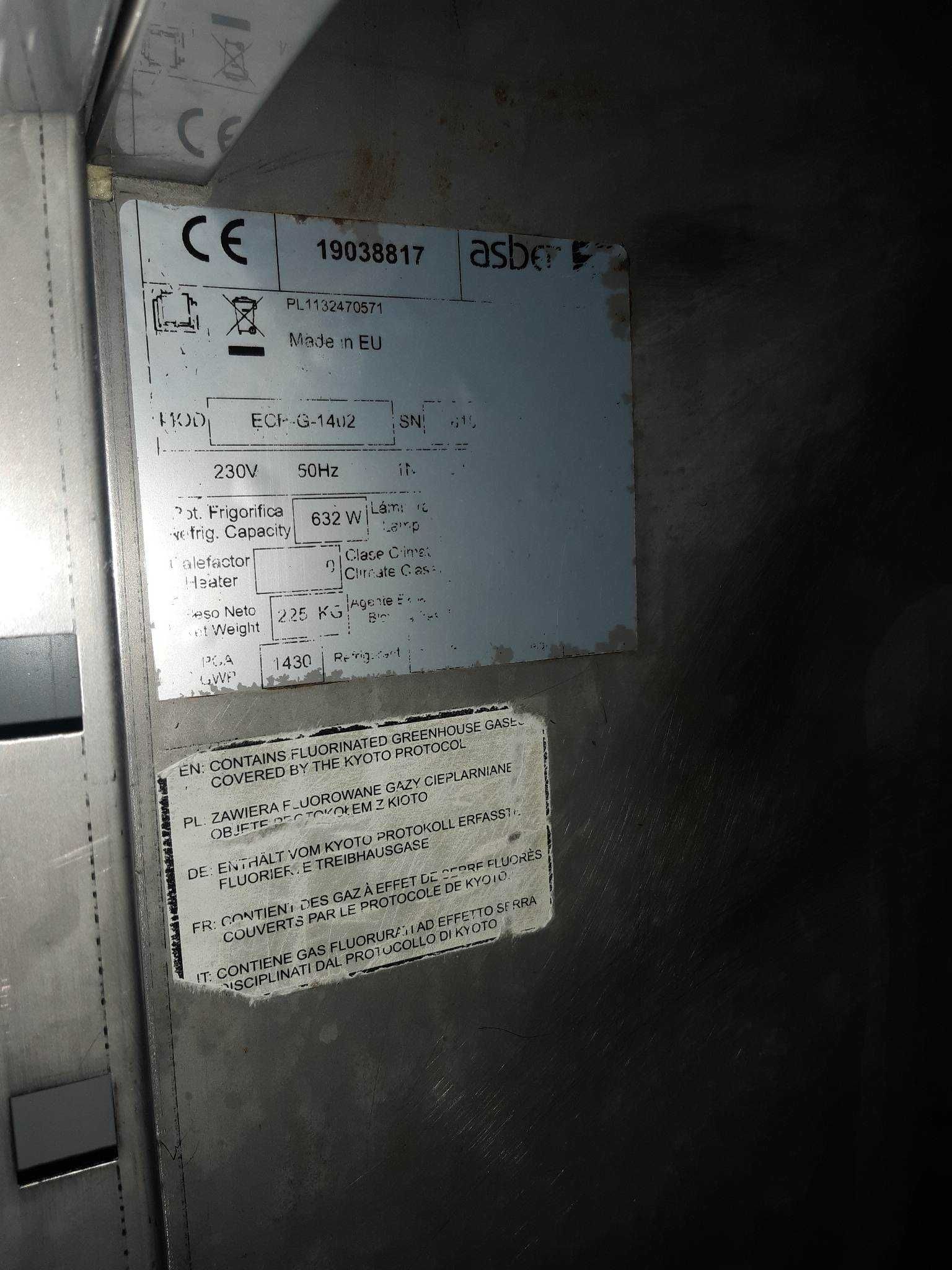 Lodówka przemysłowa typ ECP-G-1402
