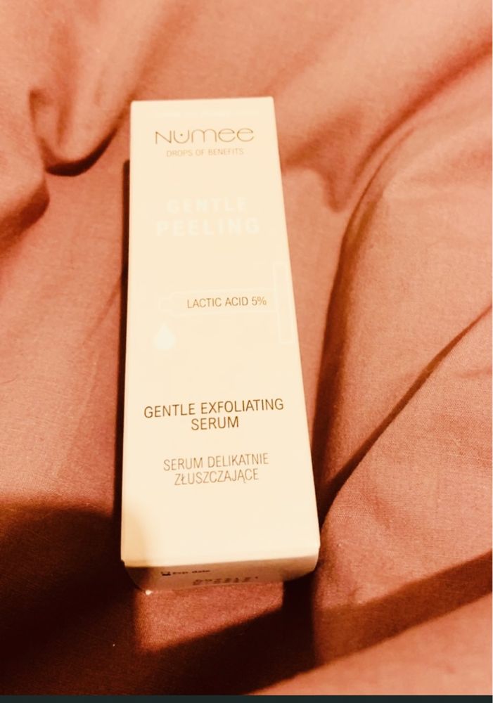 NUMEE SERUM delikatnie złuszczające gentle peeling numee serum