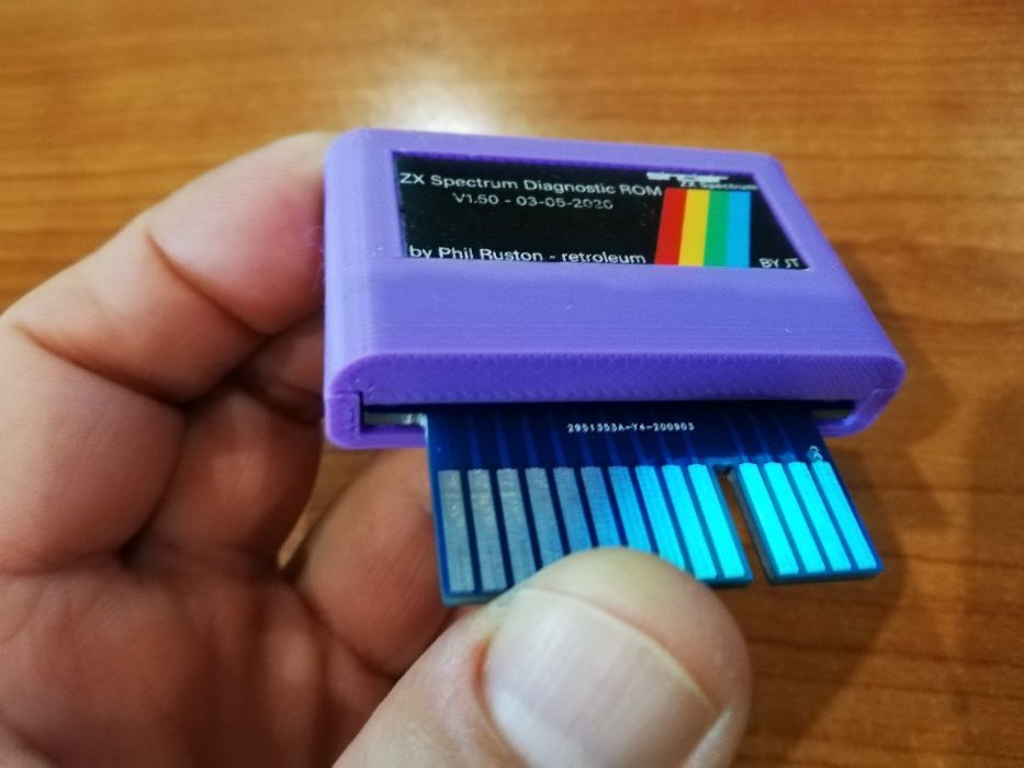 Cartridge ROM Diagnostico para spectrum interface 2/compatível