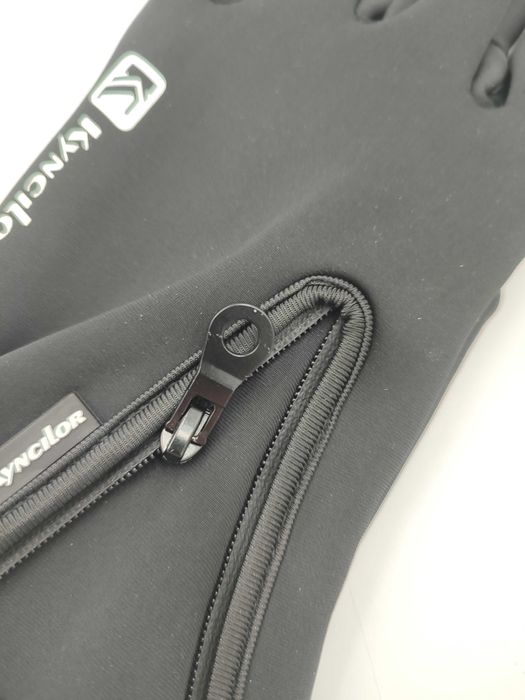 Kyncilor Rękawiczki Zimowe ocieplane czarne rozmiar L