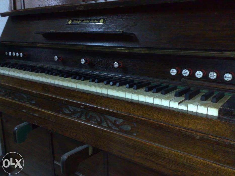 Claviorganum instrument PIANINO Fisharmonia 1900r unikat