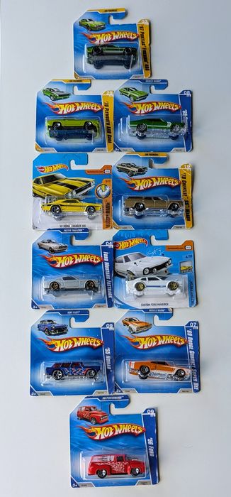 Американці Хот Вілс Маслкари Hot Wheels Моделі Машинки 1:64 Muscle