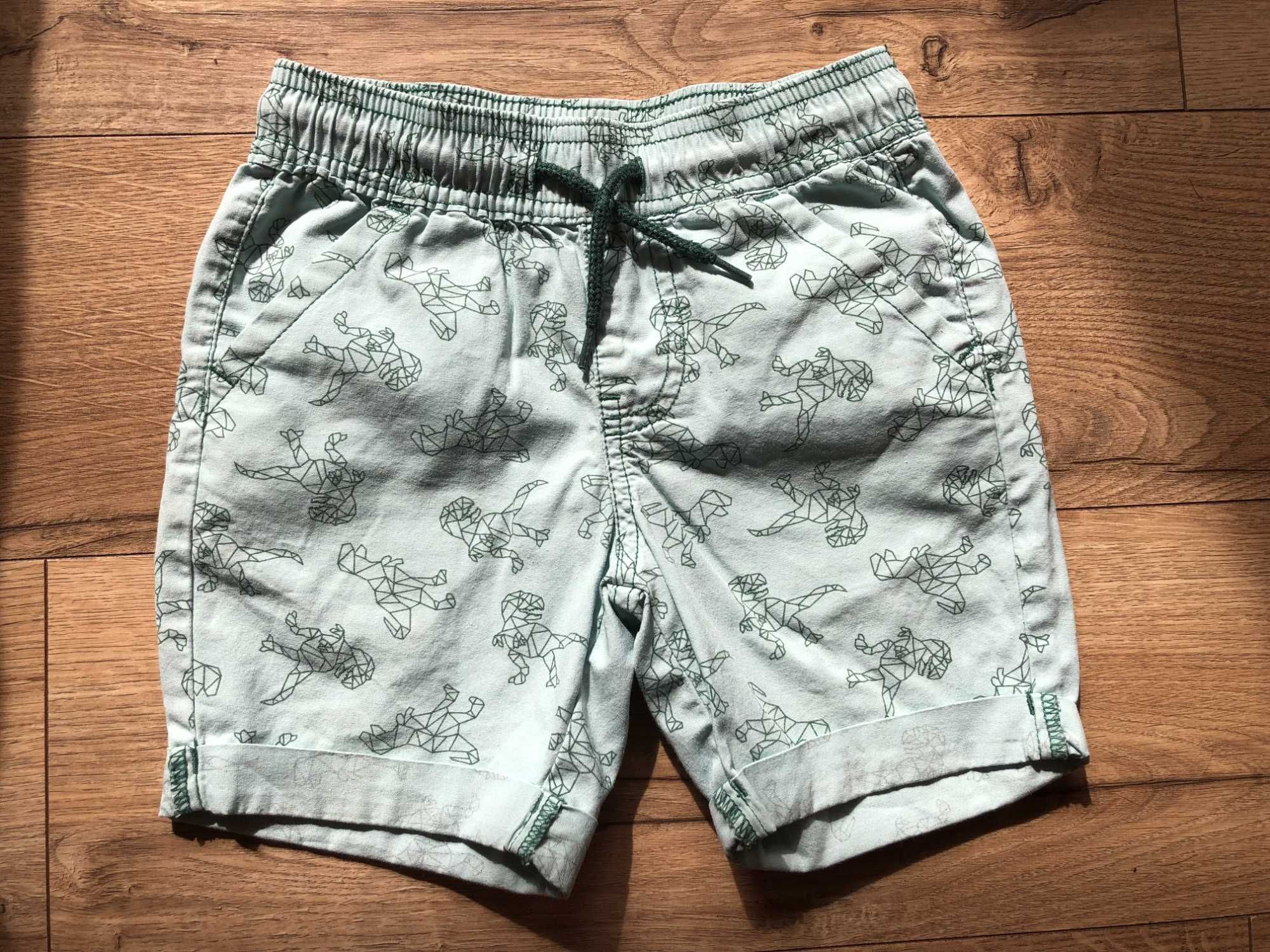 Krótkie spodenki szorty dziecięce x3 szt H&M Lupilu 98/104