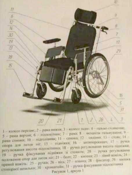 Многофункциональное кресло-коляска модель 235