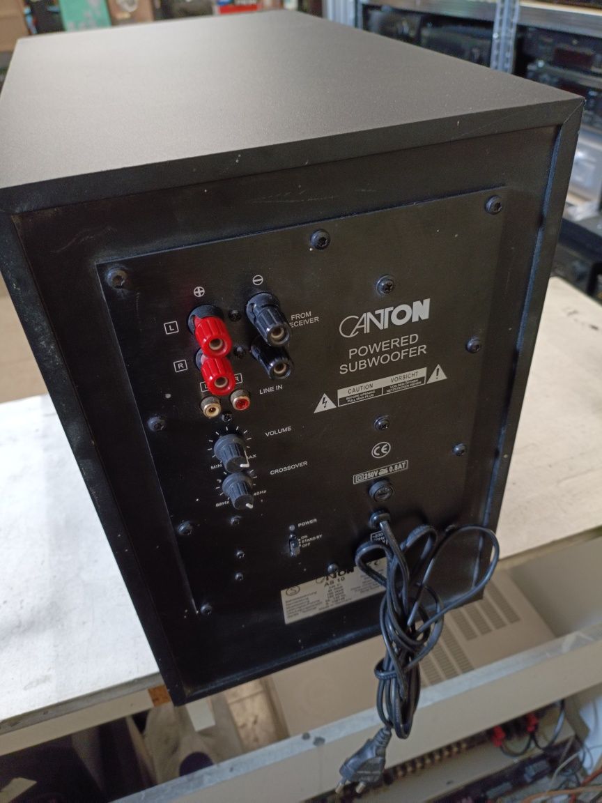 Subwoofer aktywny CANTON 110 WAT