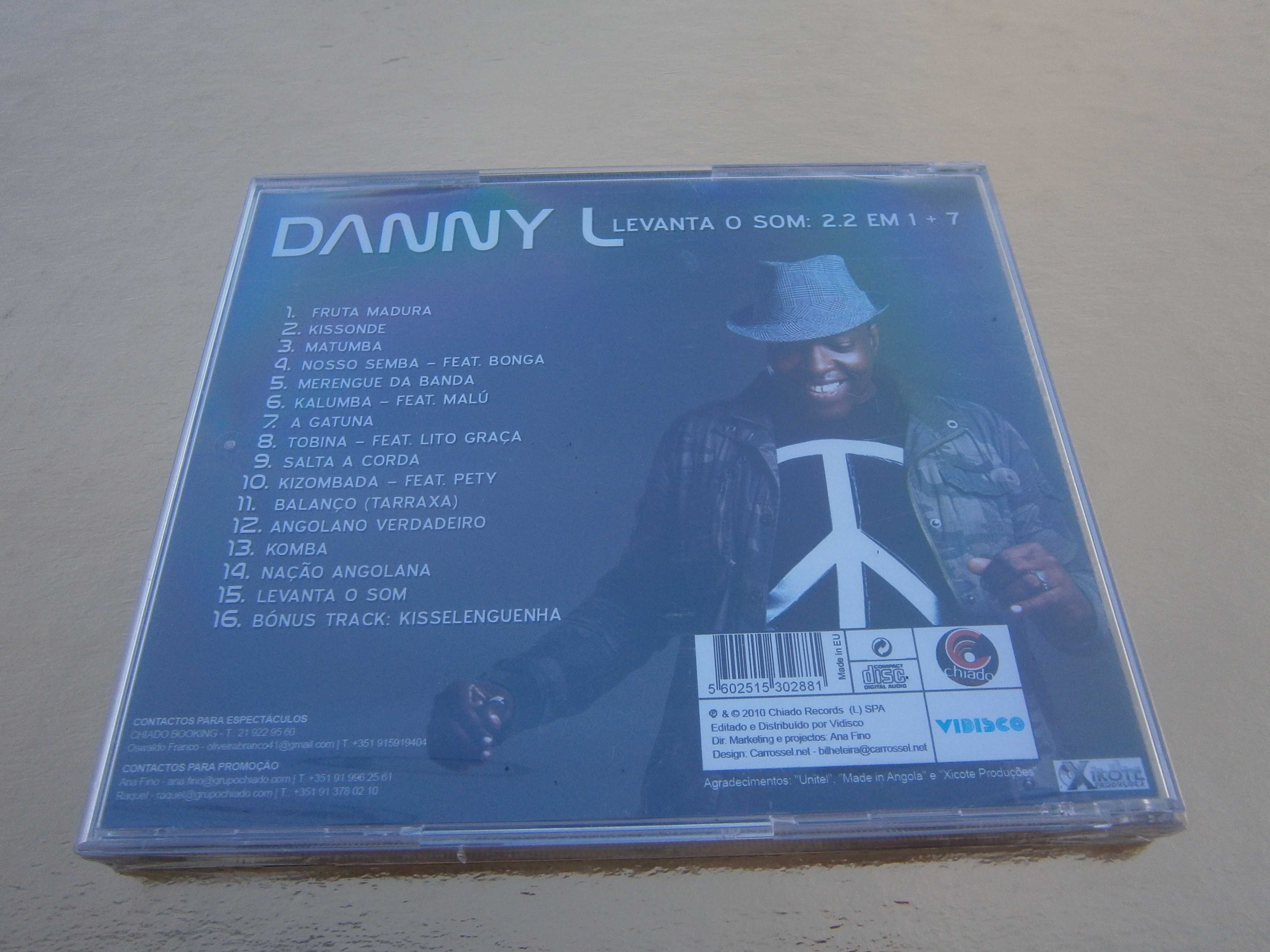 DANNY L -Levanta o Som 2.2 1 + 7 (CD)