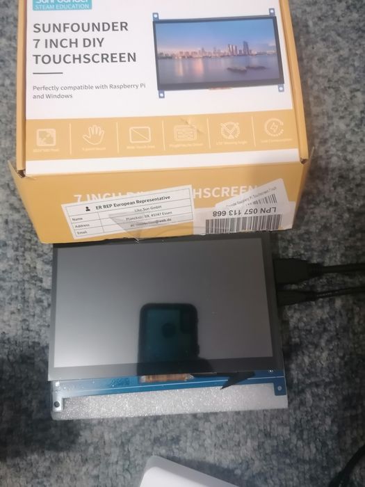 Монітор SunFounder 7 Inch HDMI 1024×600 USB IPS