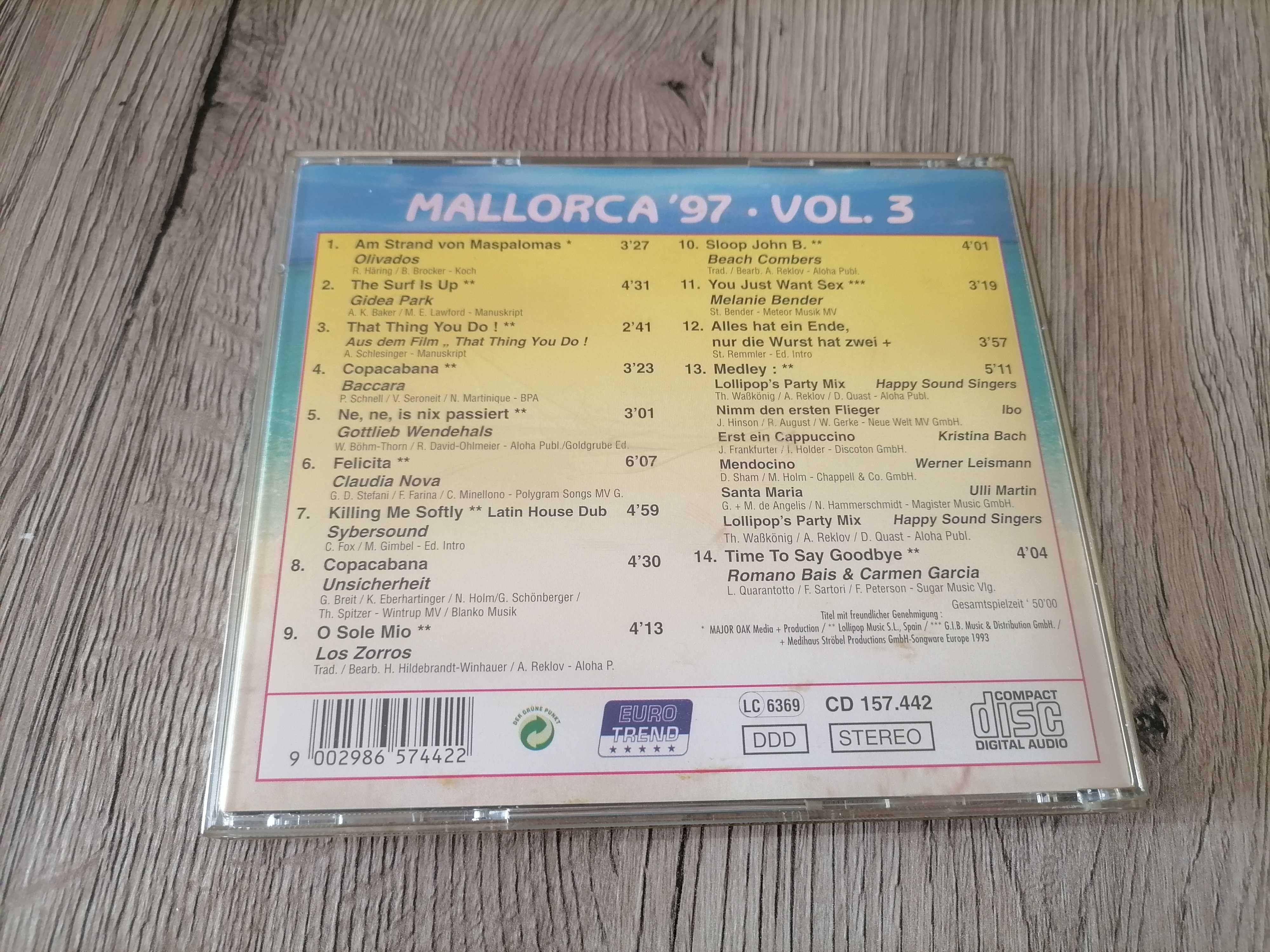Mallorca '97 Vol. 3 CD