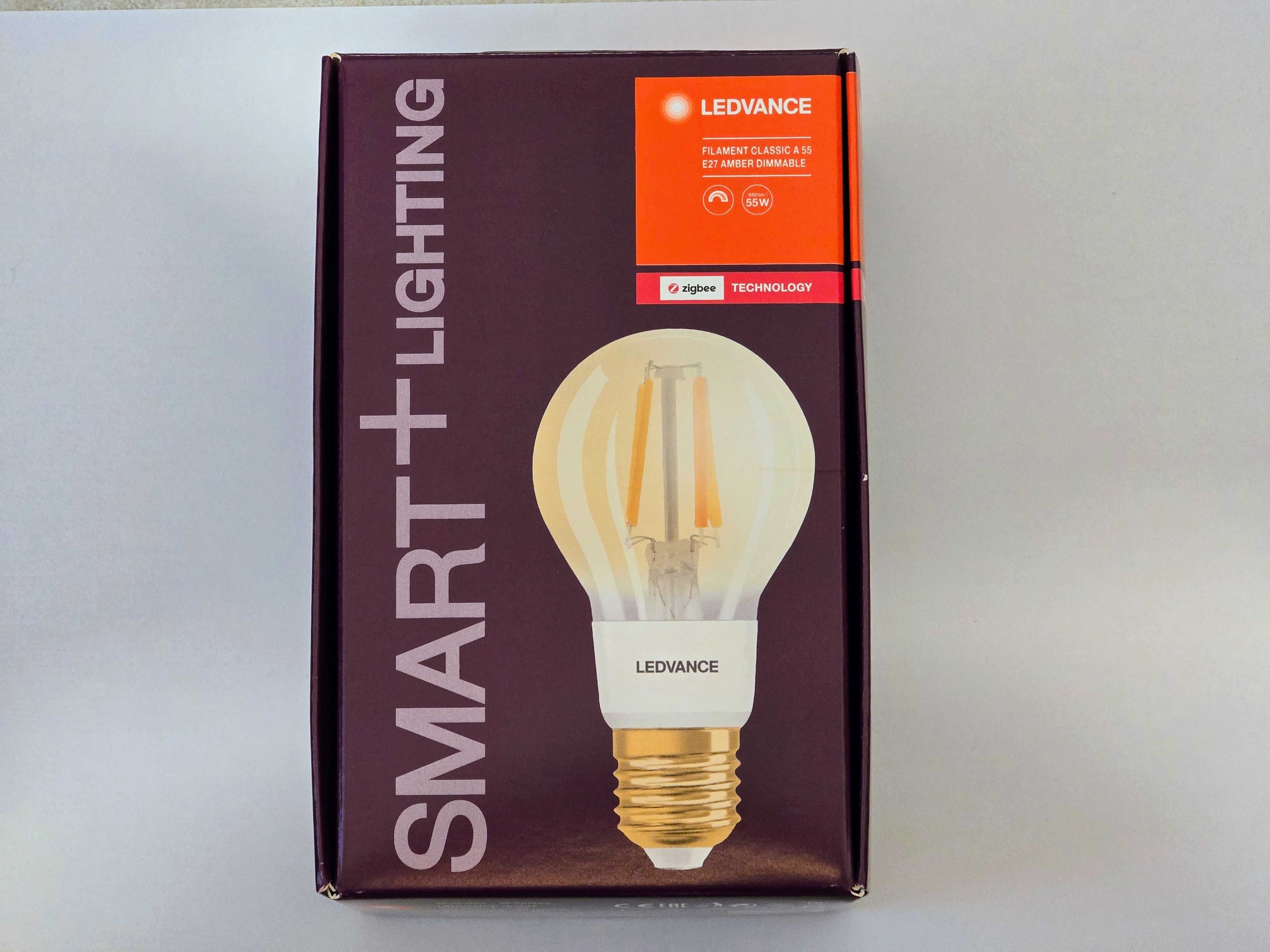 Żarówka LED ZigBee E27 6W 680lm 2400K LEDVANCE SMART Filament Dimmable