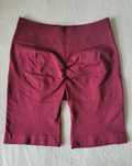 Gym Glamour spodenki bikery basic burgundy S