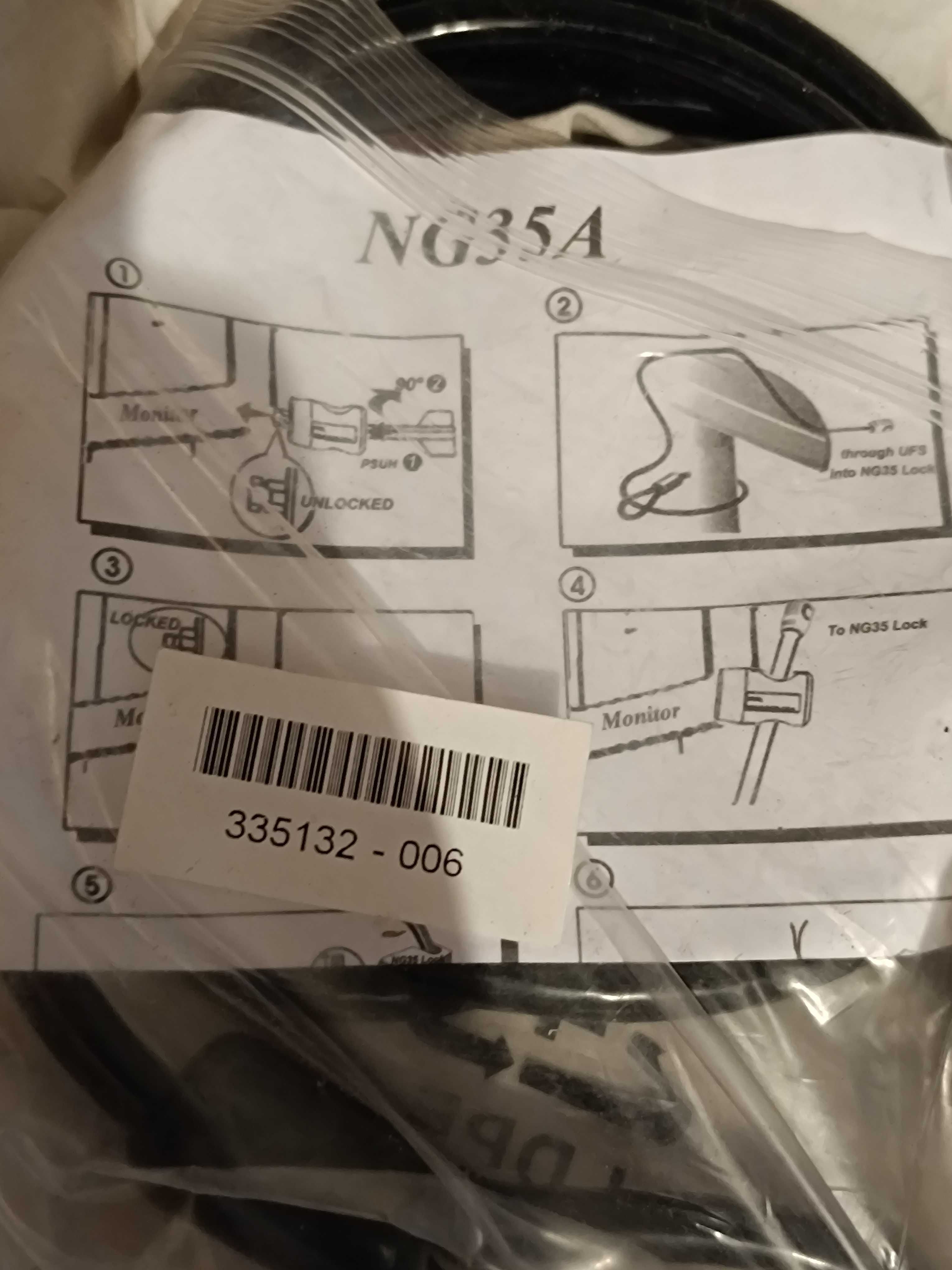 Cabos de Segurança para PCs da NobleLock