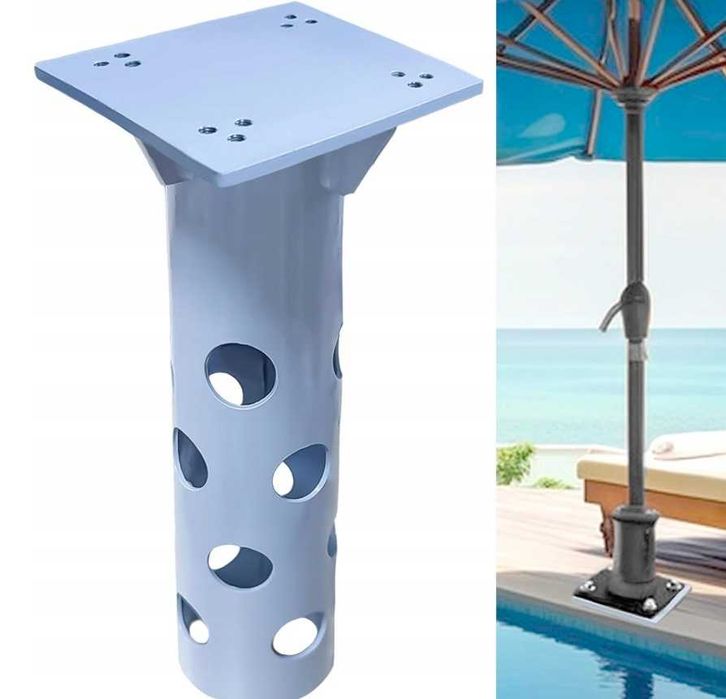 KEELY Kotwa tuleja gruntowa do parasola, stal nierdzewna