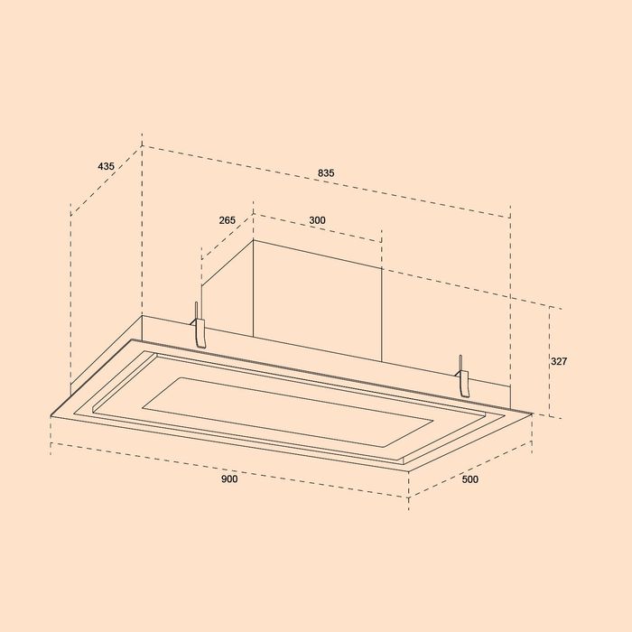 Кухонна витяжка Klarstein Remmy Brilliant Edition 90см.
