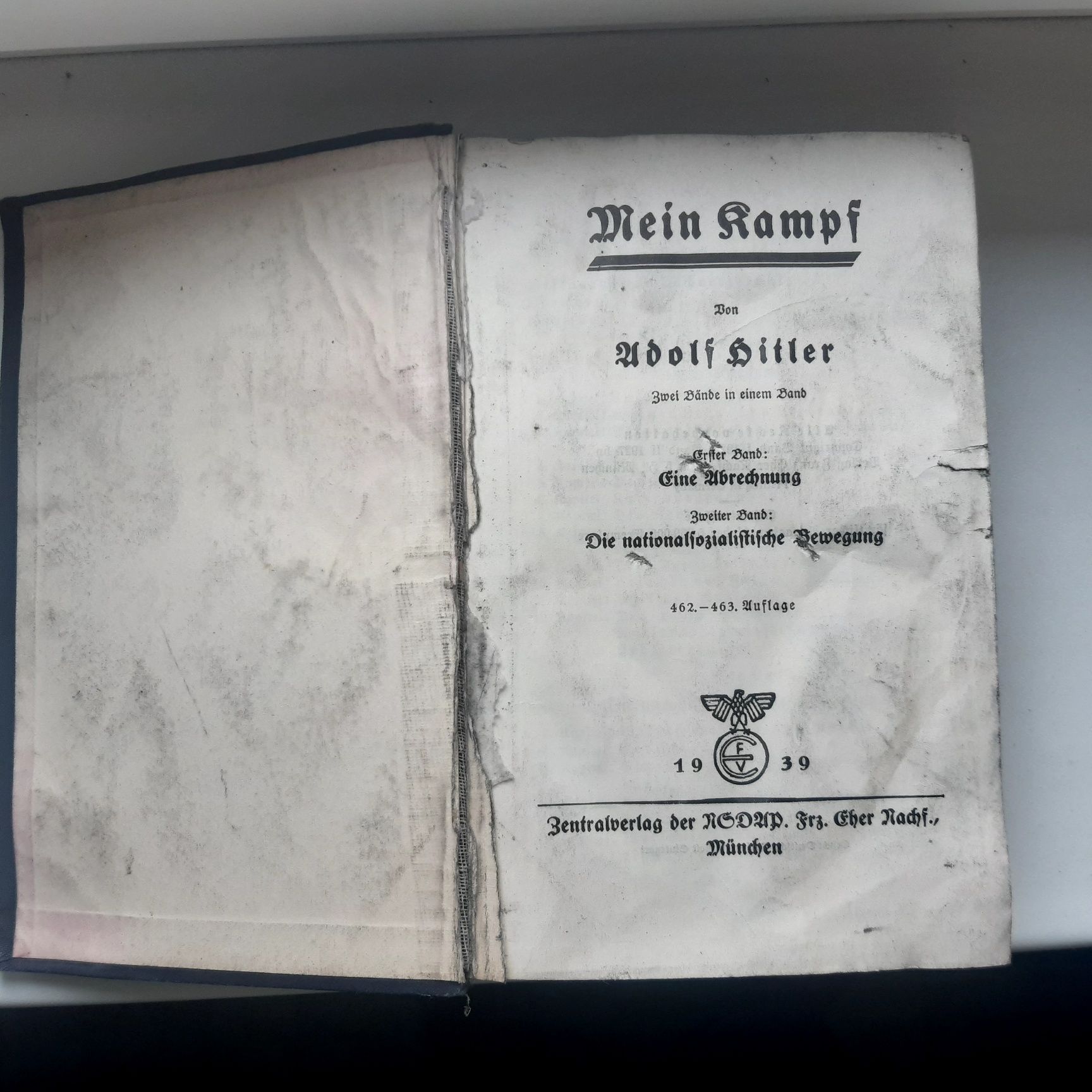 Mein Kampf książka 1939 rok