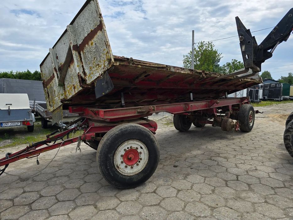 Annaburger Haas Przyczepa 3 Osiowa Wywrotka  Przyczepa 3 Osiowa Wywrotka 22 Ton 8 Metrów dł