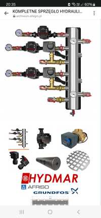 Kompletne sprzęgło hydrauliczne 3 obiegi