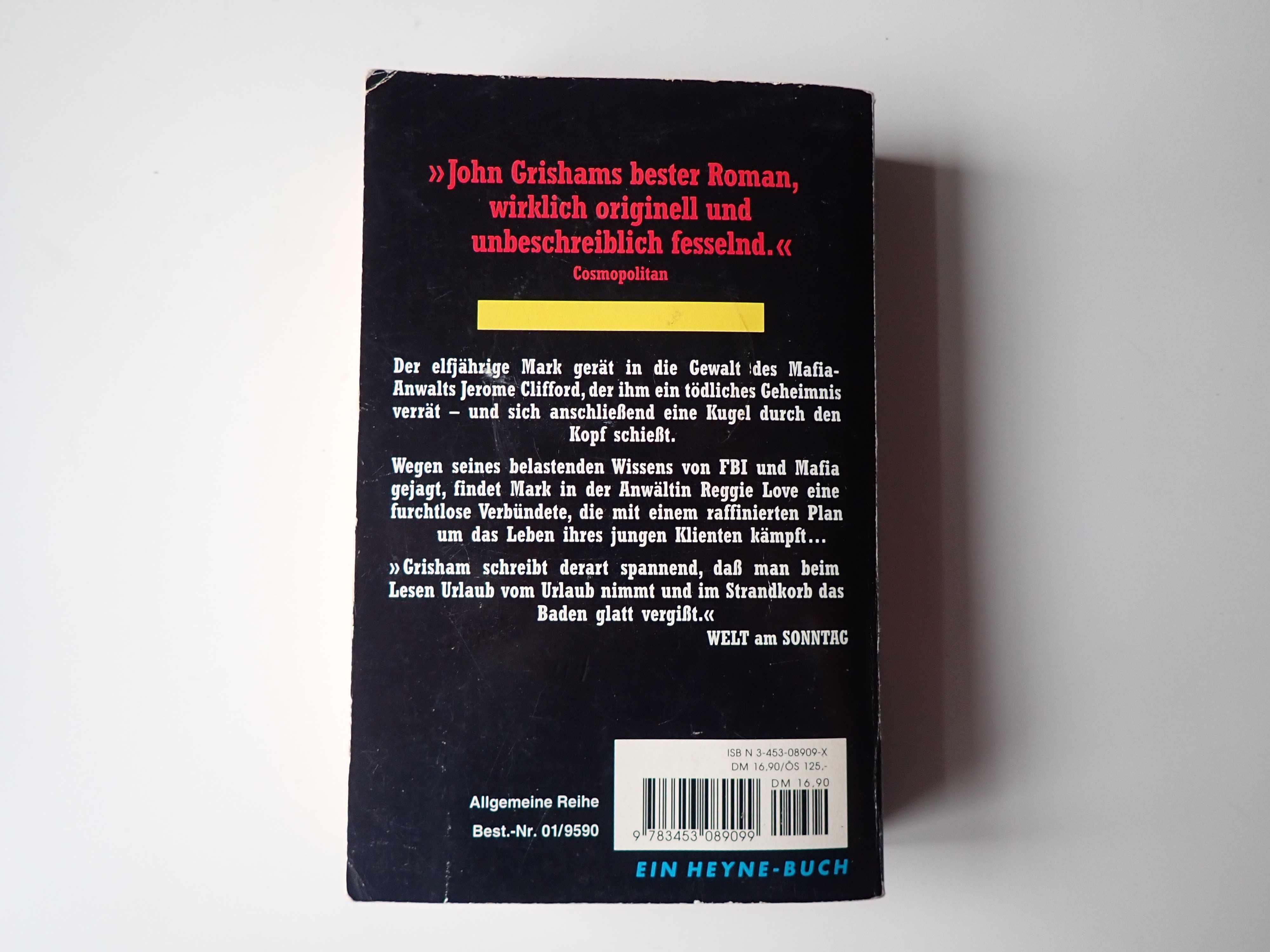 Der Klient John Grisham - powieść po niemiecku