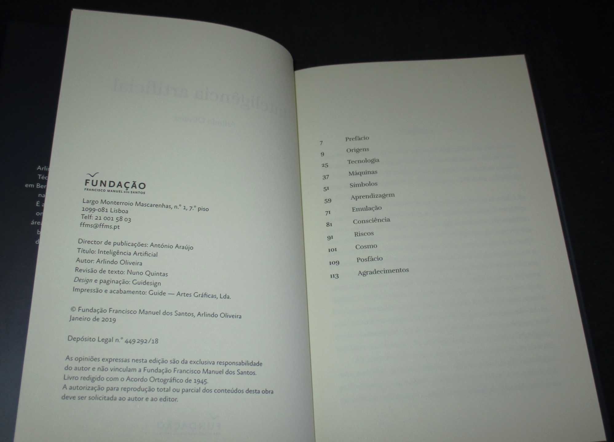 Livro Inteligência Artificial Arlindo Oliveira FFMS