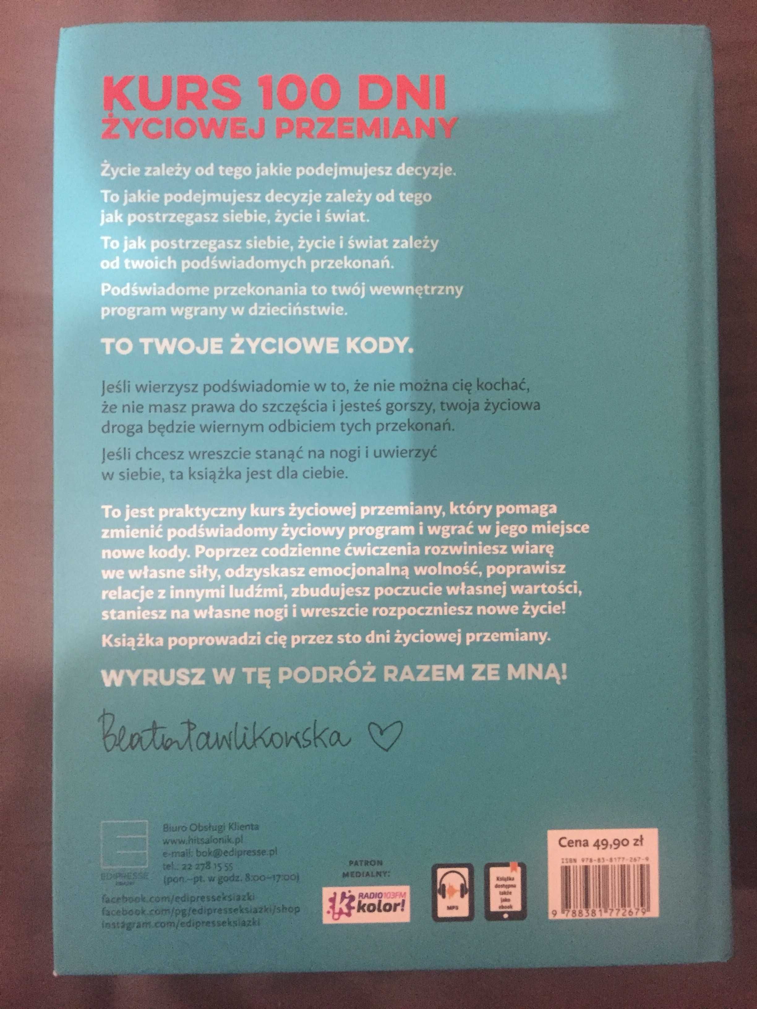 Książka "Kody podświadomości" Beata Pawlikowska